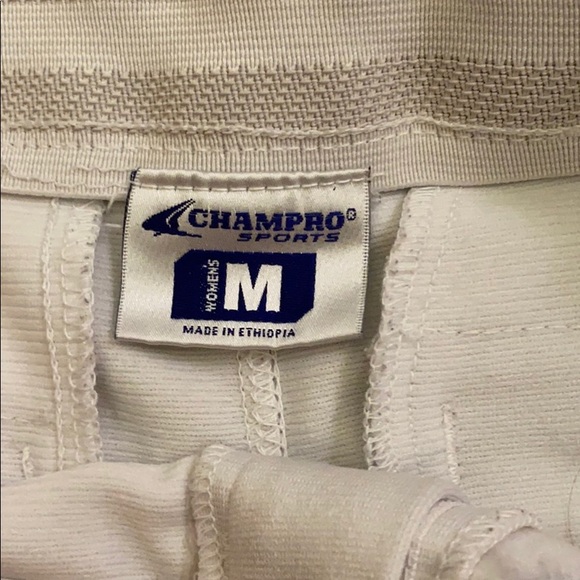 White softball pants - Picture 2 of 3